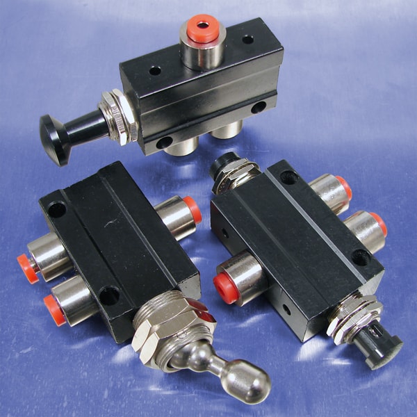 1/8" Pushin Ports (4Way Valves) Pneumadyne