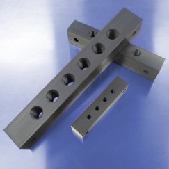 blocks junction pneumatic manifolds air pneumadyne valve anodized aluminum