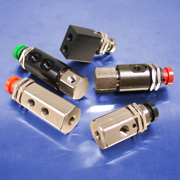 Push Button 3Way Valves Pneumadyne