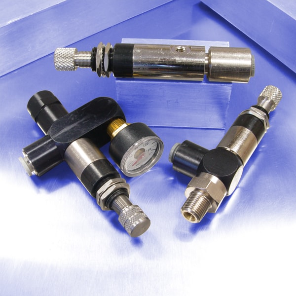 Air Pneumatic Brass Adjustable 5 Ways Distributor Regulating Manifold 