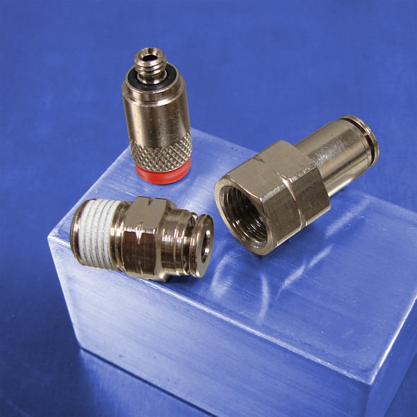 PushIn Straight Connectors Pneumadyne