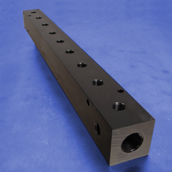 3 8 Npt F Input Ports 9 Station 1 5 Spacing Pneumadyne