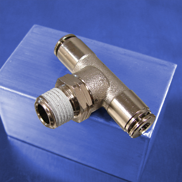 Tees Swivel (PushtoConnect Fittings) Pneumadyne