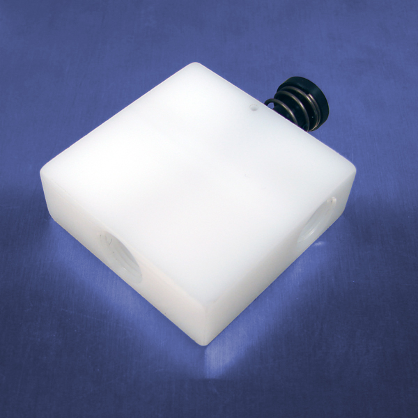 Plastic Valve Helps Monitor Atmosphere in Mining Applications