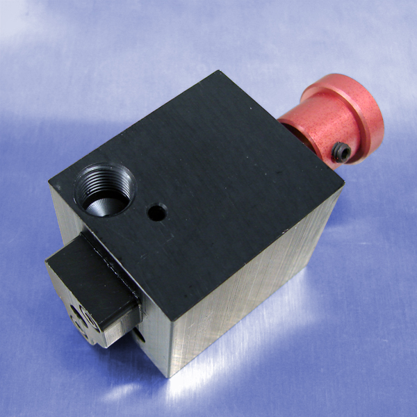 Rugged valve to Read an Exterior Load Scale