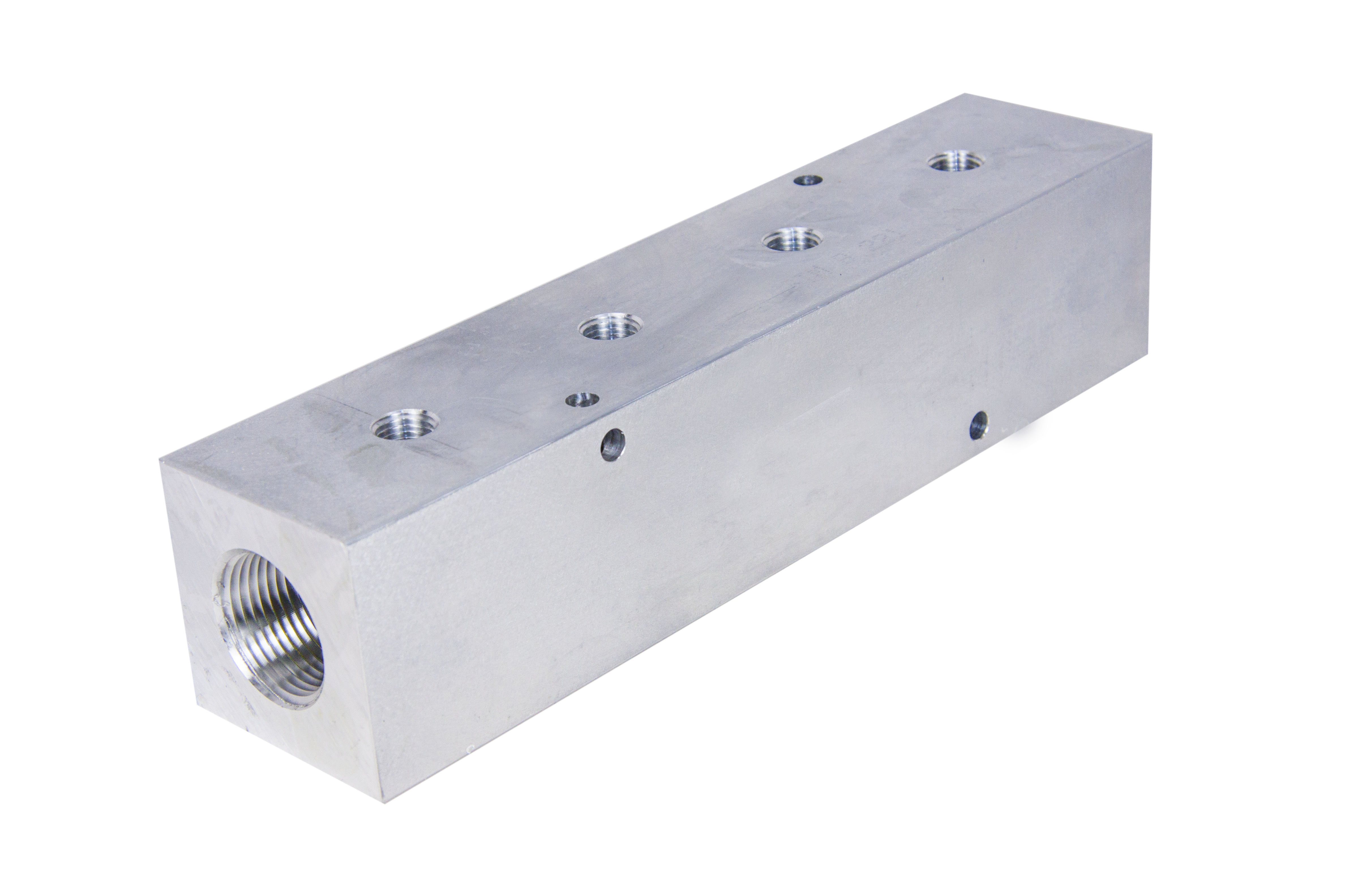 4Station, 1 NPT (F) Input, Aluminum Manifold 4Station, 1 NPT (F