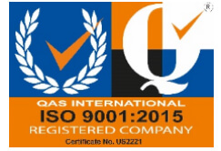 ISO 9001:2008 registered firm