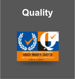 ISO 9001:2015 Registered Firm