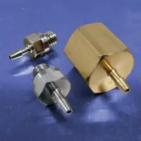 1/16 Tube Id Barb Straight Connectors (10-32 UNF)