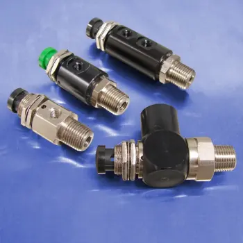 Push Button Control Valves