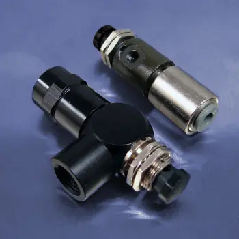 Push Button Control Valve