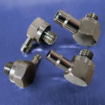 1032 UNF Thread to Barb Elbow Fittings copy