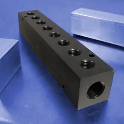 8-Station Aluminum Pneumatic Manifolds
