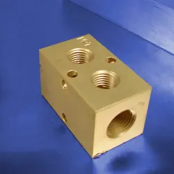 2-Station Brass Pneumatic Manifolds