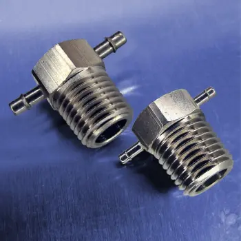 14 NPT Thread to Barb Tee Fittings copy