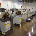 Our Turning Department features 19 Swiss Multi-Axis Turning Centers