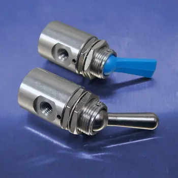Detented Toggle (Stainless Steel 2Way Valves)