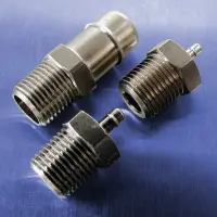 1/8 NPT Threads (Stainless Steel Straight Connectors)