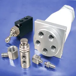 Pneumatic fittings and controls