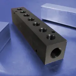 7-Station Aluminum Pneumatic Manifolds