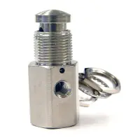 Push Button (10-32 F Input, 3-Way Valves)