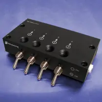 Valve bank with four separate generators